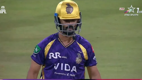 Fans furious after Ajinkya Rahane departed for another low score in LSG vs KKR clash