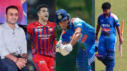 Virender Sehwag backs Aaryavir, Anvay and Arjun Tendulkar amid father-son comparisons
