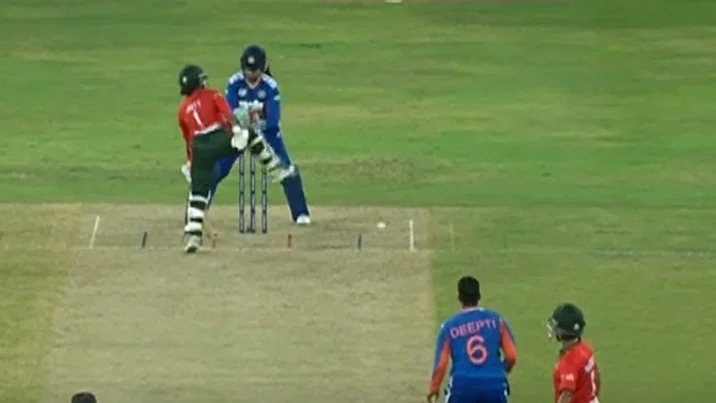 Deepti Sharma and Nigar Sultana involved in heated exchange during Women’s Asia Cup semi-final