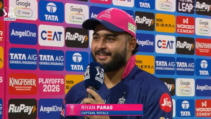 RR skipper Riyan Parag