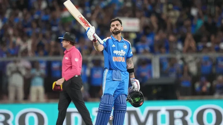 Virat Kohli smashes 55th ODI hundred