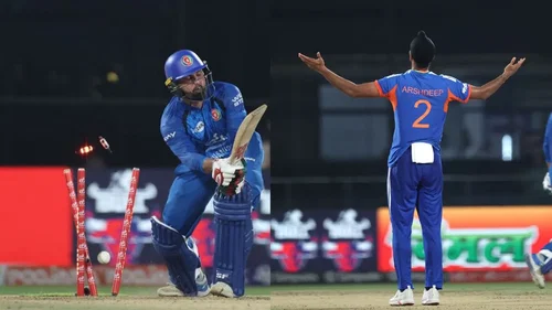 Arshdeep Singh cleans up Mohammad Nabi