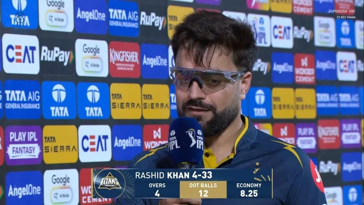 Rashid Khan reflects on struggles after POTM heroics vs Rajasthan Royals