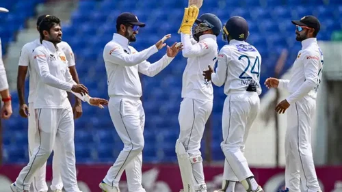 Sri Lanka announce squad for 1st Test against India; Kasun Rajitha and Isitha Wijesundara dropped.