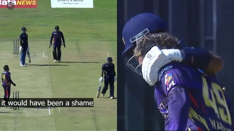WATCH: Wanindu Hasaranga withdraws run-out appeal of Avishka Fernando showcases act of sportsmanship