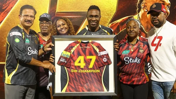 TKR pay tribute to Dwayne Bravo, retire iconic No. 47 jersey