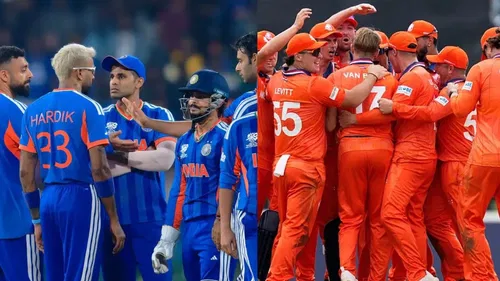 India Playing XI vs Netherlands Playing XI, Match 36 - ICC T20 World Cup 2026