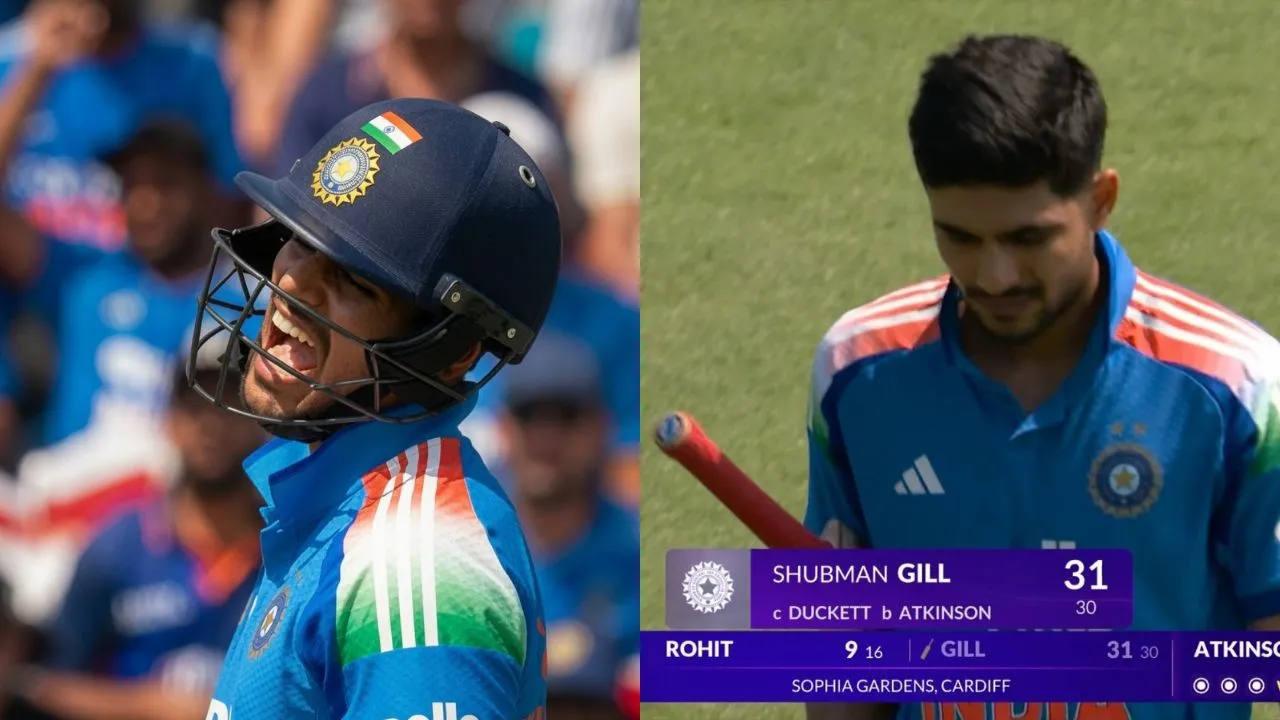 Watch: Shubman Gill furious as Ben Duckket takes sharp catch in 2nd ODI vs England