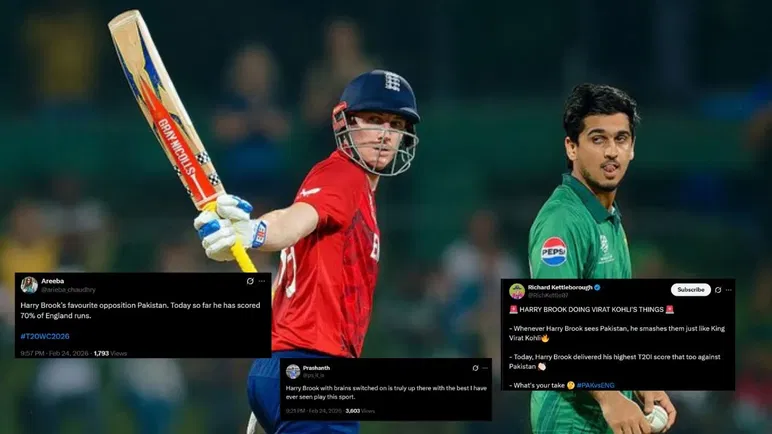 Fans go beserk as England beat Pakistan; compares Harry Brook with Virat Kohli