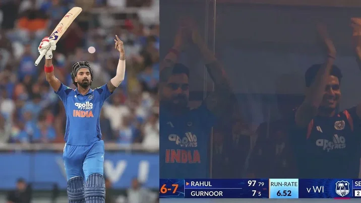 Shubman Gill, Virat Kohli delighted as KL Rahul slams 9th ODI hundred