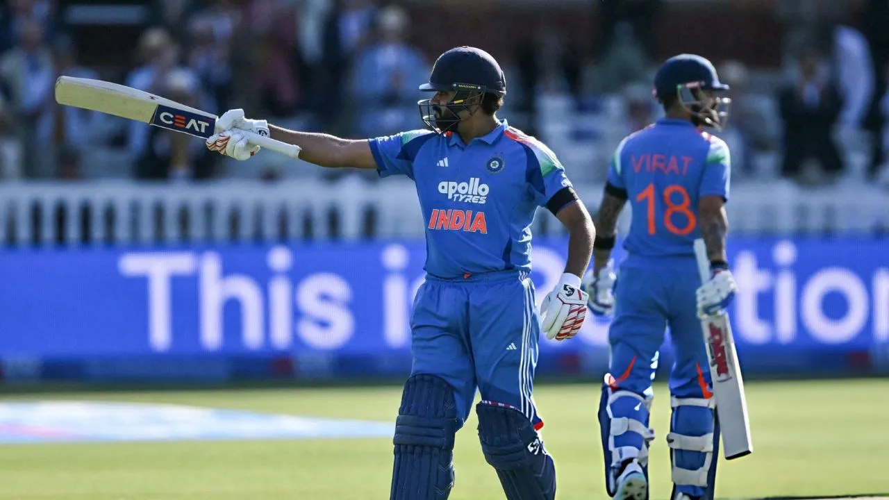 Rohit Sharma responds with crucial Lords century amid farewell speculation Rohit Sharma responds with crucial Lords century amid farewell speculation
