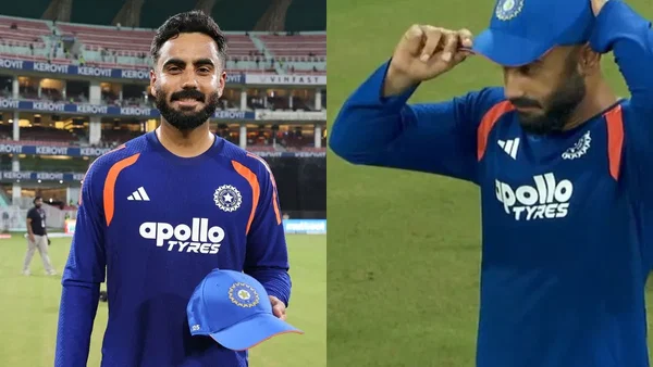 Naman Dhir makes T20I debut