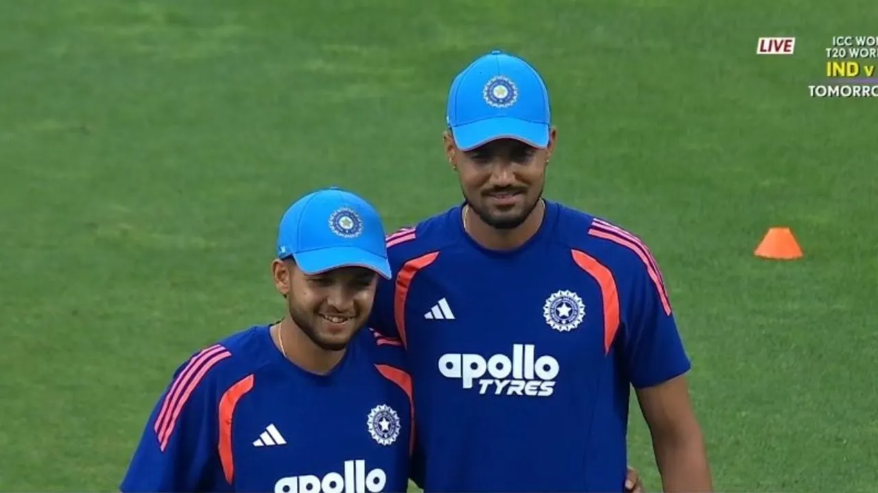 Harsh Dubey, Gurnoor Brar make India debut, get ODI caps from KL Rahul, Shubman Gill Harsh Dubey, Gurnoor Brar make India debut, get ODI caps from KL Rahul, Shubman Gill