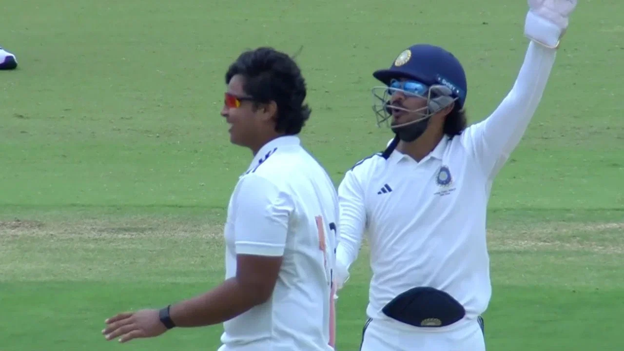 Vaibhav Sooryavanshi hits back with 2 wickets in 4 balls after batting failure in Duleep Trophy