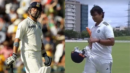 Vaibhav Sooryavanshi Sachin Tendulkar