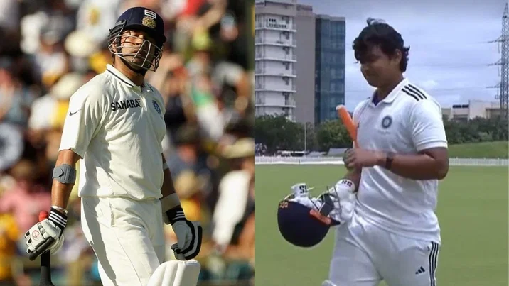 Vaibhav Sooryavanshi Sachin Tendulkar