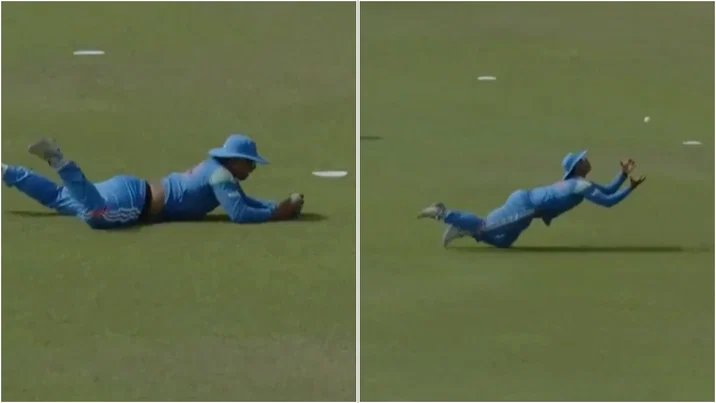Vaibhav Sooryavanshi Catch