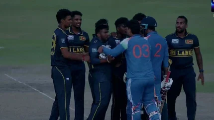 Vaibhav Sooryavanshi Engages In Physical Fight With Sri Lanka Star Video Viral