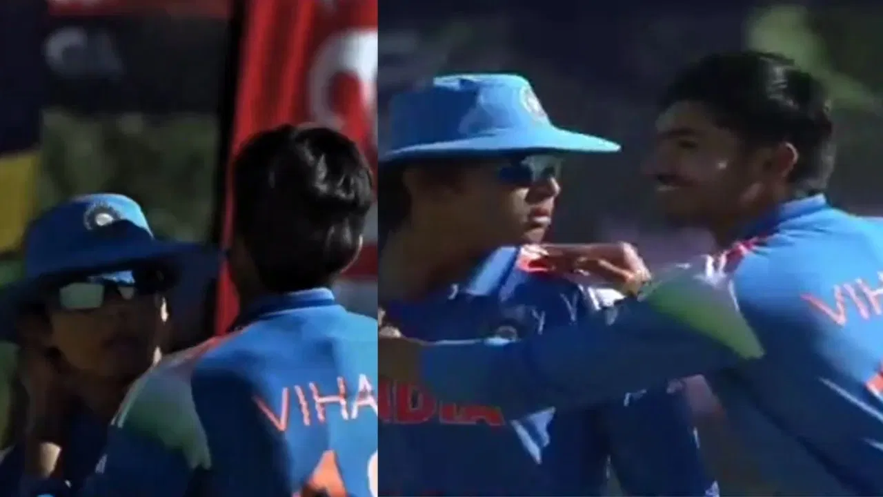 Vaibhav Sooryavanshi Nearly Commits Crime During IND U19 Vs PAK U19 Clash Vihaan Malhotra Saves The Day