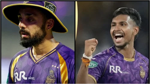 Varun Chakravarthy And Matheesha Pathirana KKR