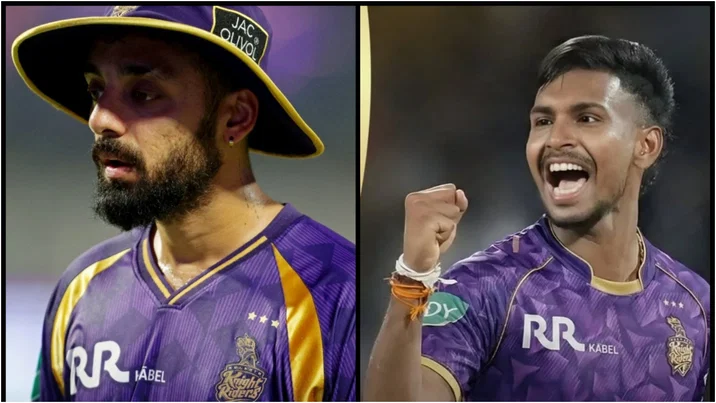 Varun Chakravarthy And Matheesha Pathirana KKR