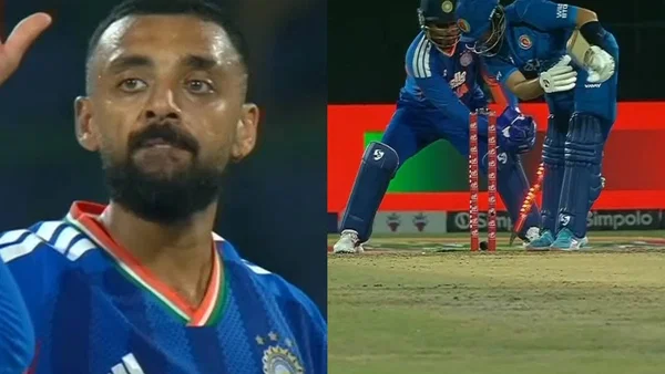 Varun Chakravarthy Bamboozles Darwish Rasooli In IND Vs AFG 1st T20I