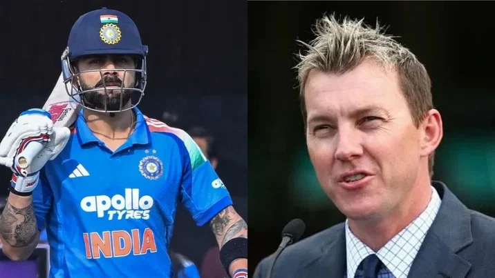 Virat Kohli Brett Lee