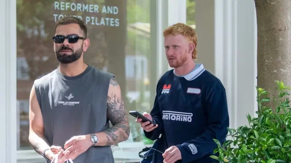 Virat Kohli And Jordan Cox