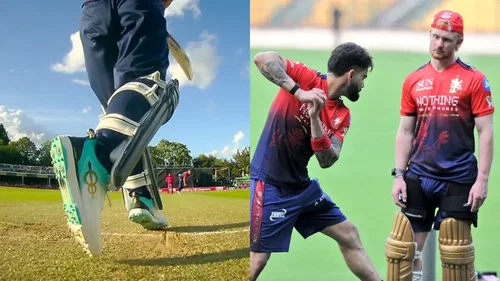 Virat Kohli And Jordan Cox