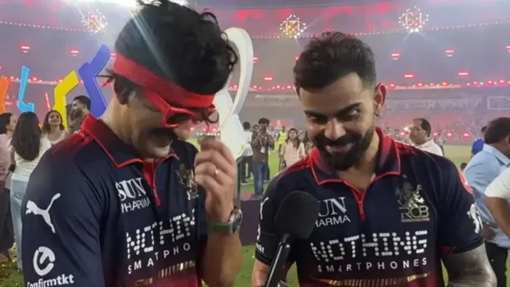 Virat Kohli With Mr Nags