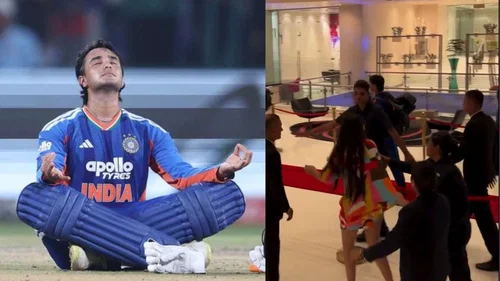Watch Abhishek Sharma Ignores Fan Girl Begging For Photo Security Intervenes