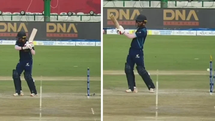 Watch Noorveer Singh S Unusual Run Out Shifts Momentum Of Sher E Punjab T20 League Match