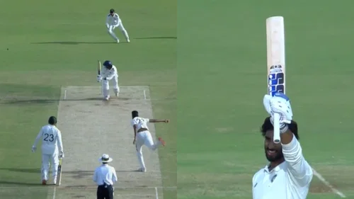 Watch Tilak Varma Hit 4 To Complete 100 As South Zone Captain In Duleep Trophy Semi Final
