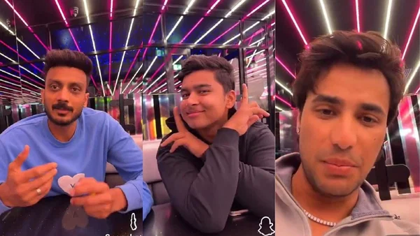 Watch Vaibhav Sooryavanshi Abhishek Sharma And Axar Patel Share Candid Moment