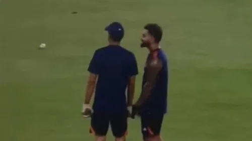 Watch Virat Kohli And Shubman Gill Share A Funny Moment Ahead Of 1st ODI Vs West Indies