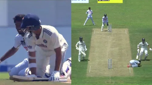 Yashasvi Jaiswal Run Out After KL Rahul Mix Up 1