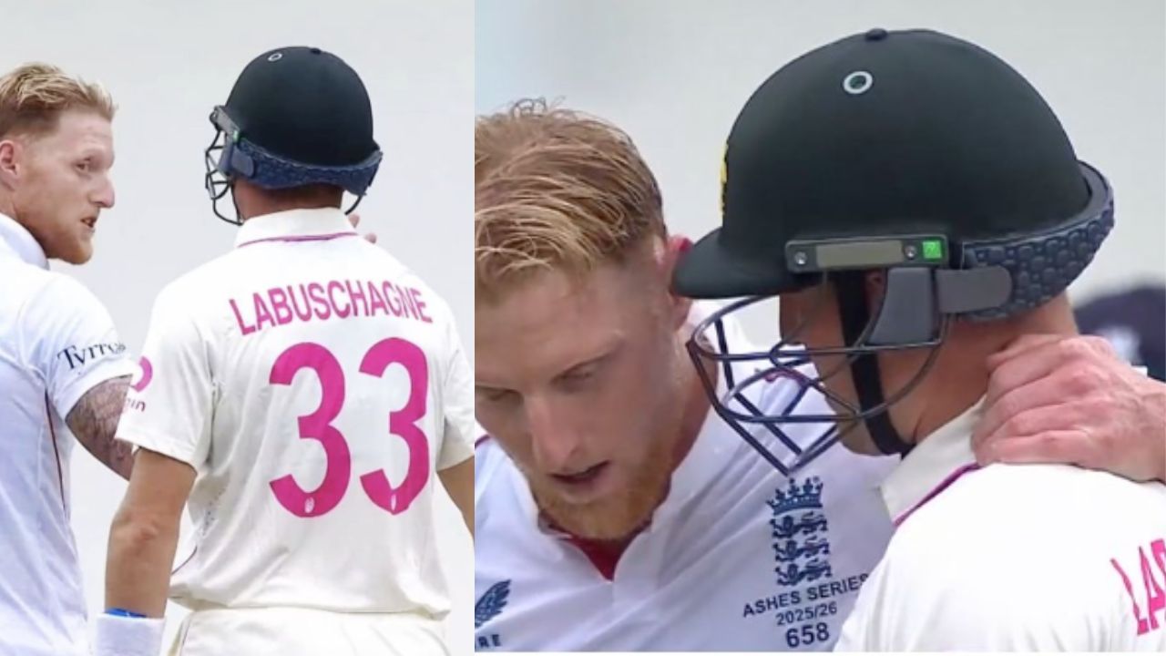 Ben Stokes and Marnus Labuschagne