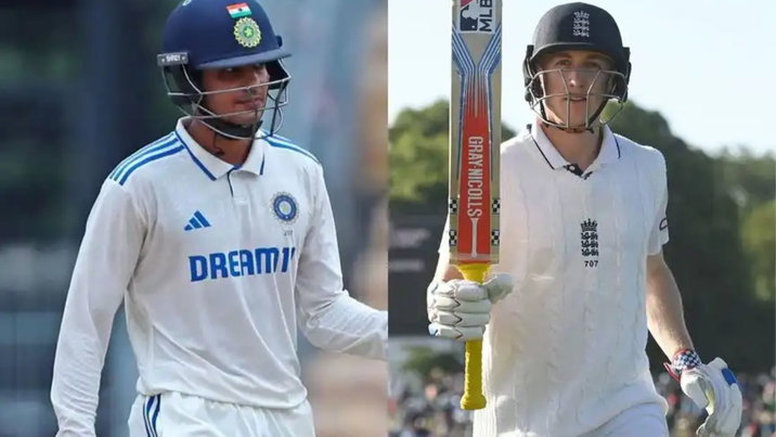 shubman gill and harry brook