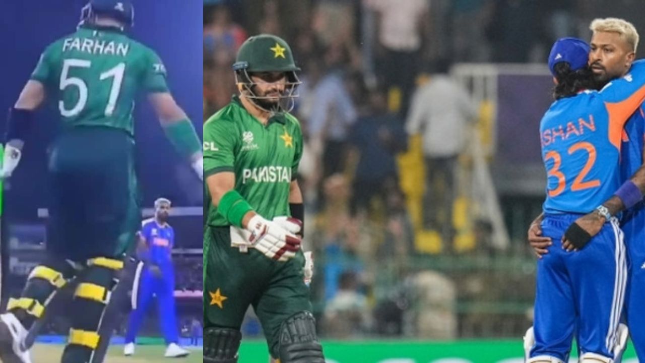 Hardik Pandya’s ‘aura-farming’ video after dismissing Sahibzada Farhan becomes internet sensation