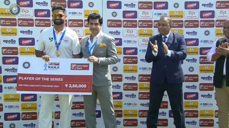 "Give it your all and keep inspiring others through your dedication.": Auqib Nabi's inspirational words after J&K's Ranji glory