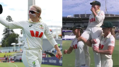 Alyssa Healy gets royal farewell as Ellyse Perry, Ashleigh Gardner lift her on shoulders