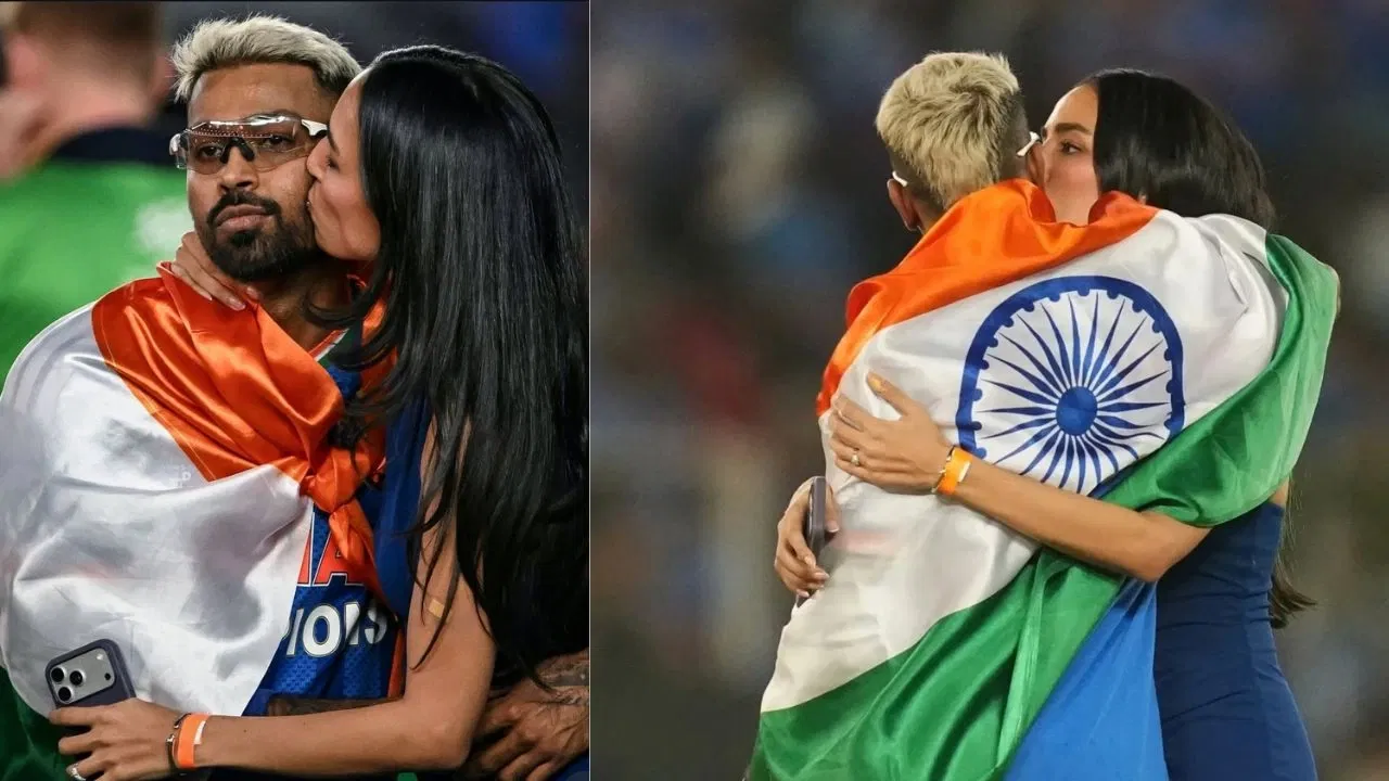 Hardik Pandya booked over &lsquo;obscene act&rsquo; with Mahieka Sharma while wrapped in tricolour