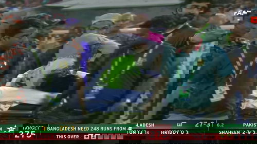 Scary Injury rules out Pakistan batter during second ODI against Bangladesh