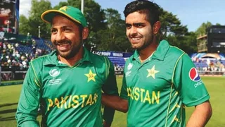 Babar Azam and Sarfaraz Ahmed