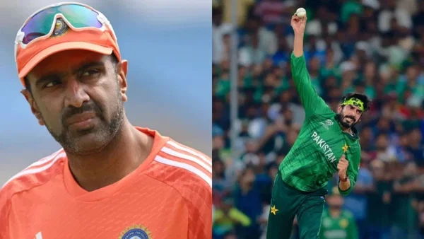 Usman Tariq and Ravichandran Ashwin's heated exchange over pause in bowling action