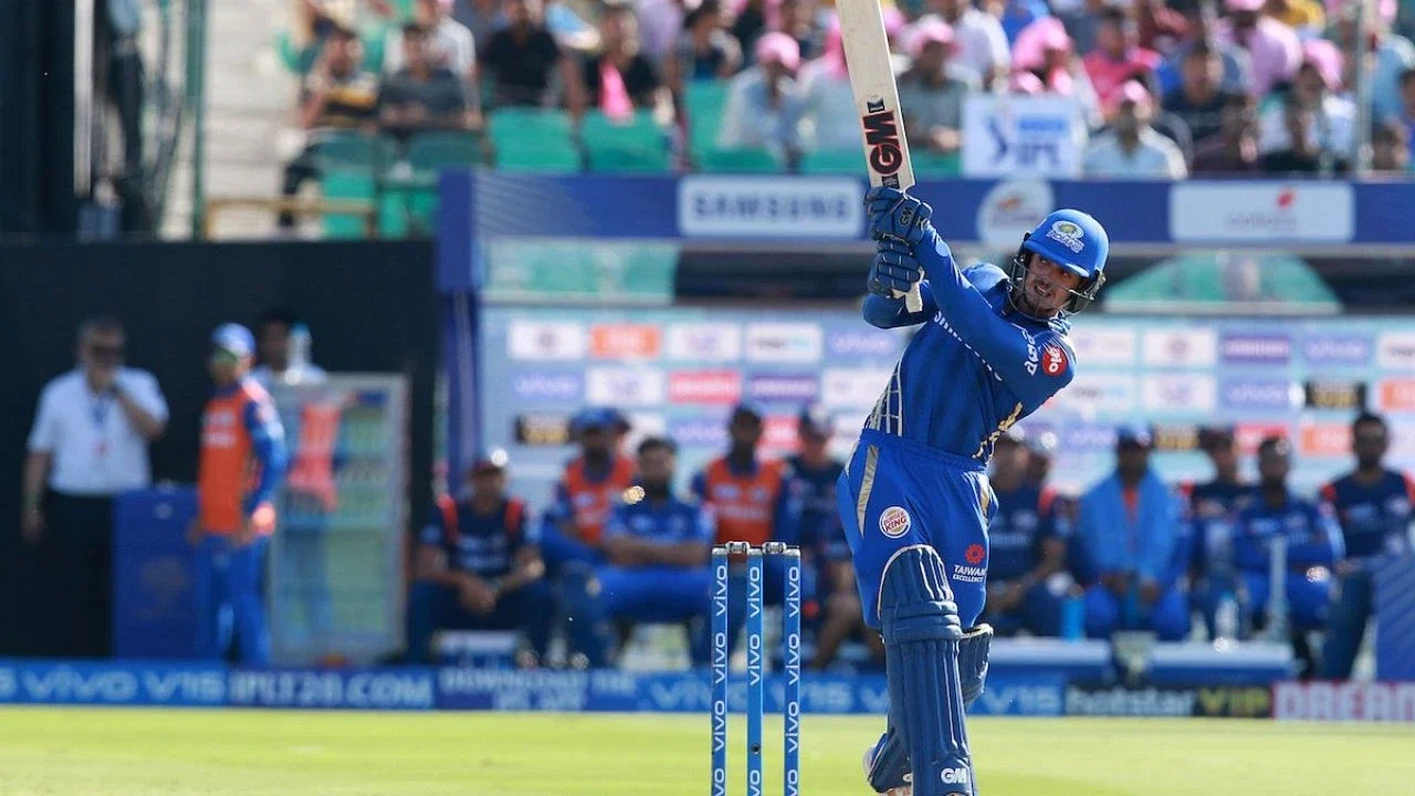 "De Kock in beast mode": Quinton de Kock's explosive comeback forces the MI dugout on their feet