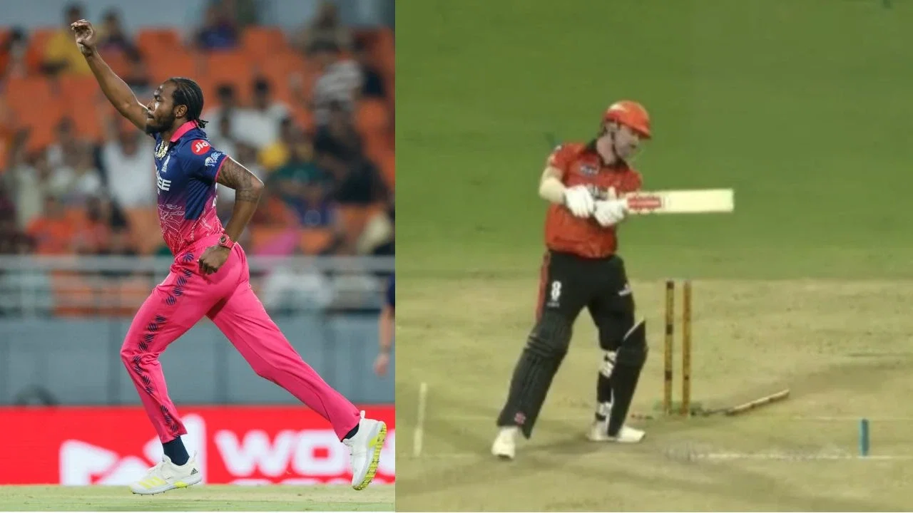 Jofra Archer casts out Travis Head in the Eliminator of IPL 2026
