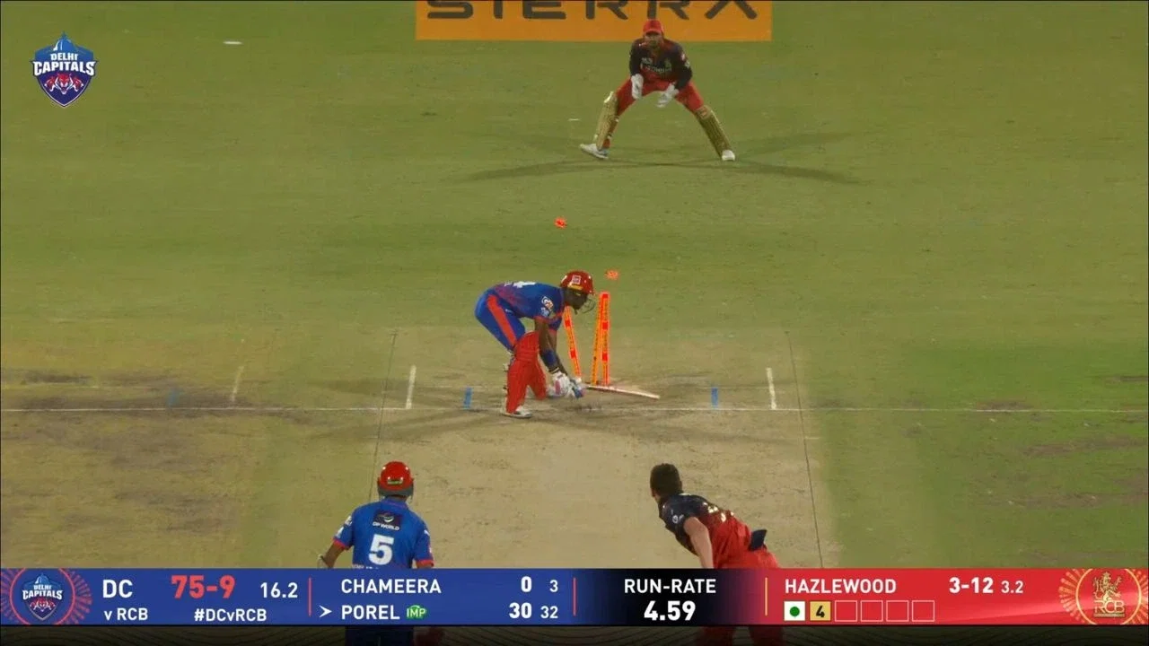 Worse than pune warriors: Fans troll Delhi Capitals after bundled out for 75 runs vs RCB in IPL 2026