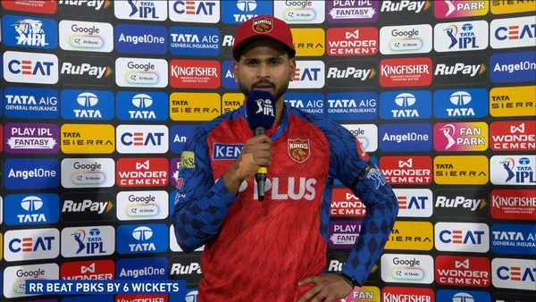 "Exceptional performance:" Shreyas Iyer credits Rajasthan Royals batters after first loss in IPL 2026