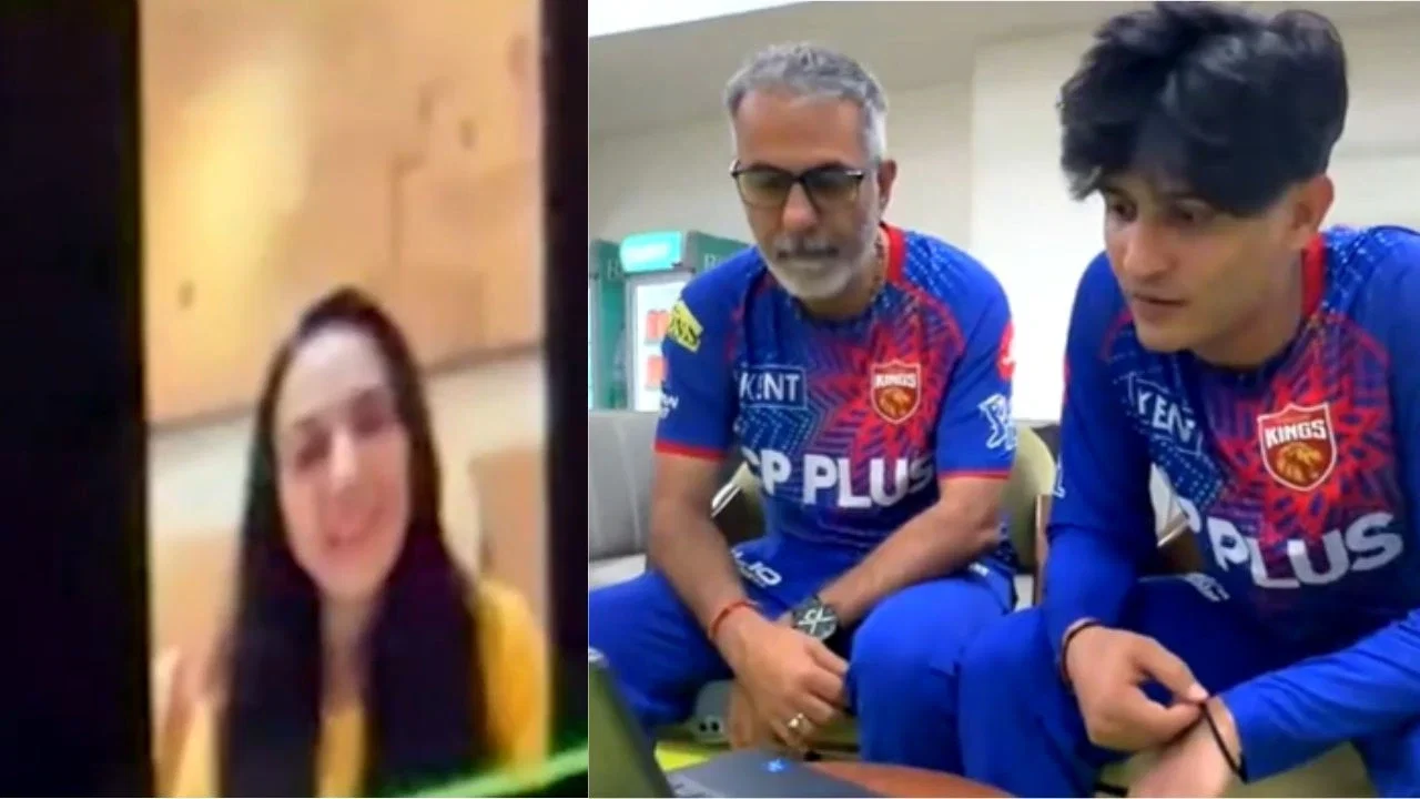 PBKS heartfelt gesture for injured fan; Priyansh Arya connects via video call alongside Preity Zinta